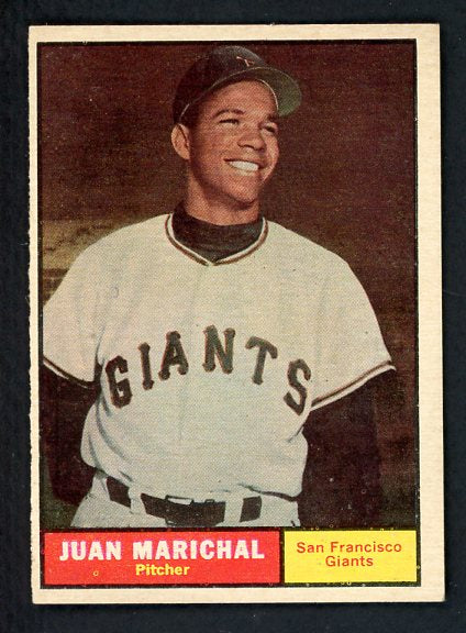 1961 Topps Baseball #417 Juan Marichal Giants EX-MT 440518