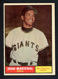 1961 Topps Baseball #417 Juan Marichal Giants EX-MT 440518