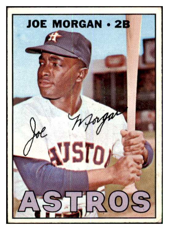 1967 Topps Baseball #337 Joe Morgan Astros EX 440546
