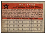 1958 Topps Baseball #482 Ernie Banks A.S. Cubs EX 440557