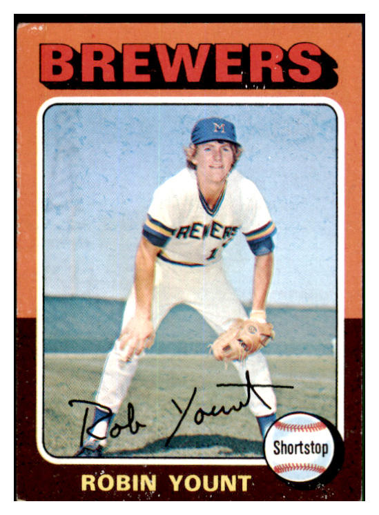 1975 Topps Baseball #223 Robin Yount Brewers VG-EX 440593