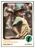 1973 Topps Baseball #255 Reggie Jackson A's EX-MT 440603