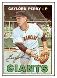 1967 Topps Baseball #320 Gaylord Perry Giants EX-MT 440605