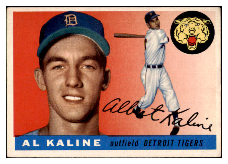 1955 Topps Baseball #004 Al Kaline Tigers EX 440638