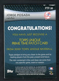 2009 Topps Unique PTP-38 Jorge Posada Yankees 441040