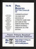 2003 Topps Tribute TR-PR Phil Rizzuto Yankees 441045