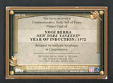 2012 Topps HOF-YB Yogi Berra Yankees 441058