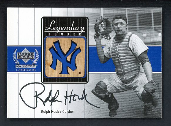 2000 UD Yankees Legends RH-LL Ralph Houk Yankees 441067