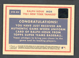 2002 Topps Super Teams STR-RH Ralph Houk Yankees 441068
