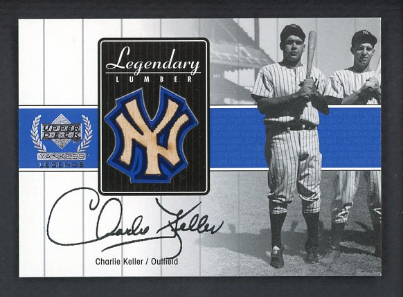 2000 UD Yankees Legends CK-LL Charlie Keller Yankees 441073