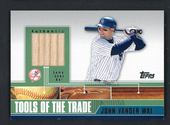 2002 Topps TTRR-JV John Vander Wal Yankees 441104