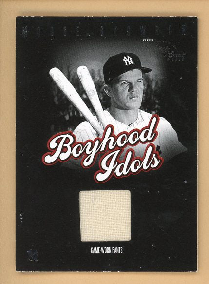 2003 Fleer Boyhood Idols BI-MX2 Bill Skowron Yankees 441106