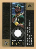 2007 SP Legendary Cuts WG-RJ Reggie Jackson A's 441113