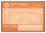 1964 Topps Baseball #190 Bobby Richardson Yankees NR-MT 441236