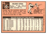 1969 Topps Baseball #385 Orlando Cepeda Braves EX-MT 441266