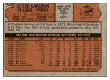 1972 Topps Baseball #420 Steve Carlton Cardinals EX-MT 441267