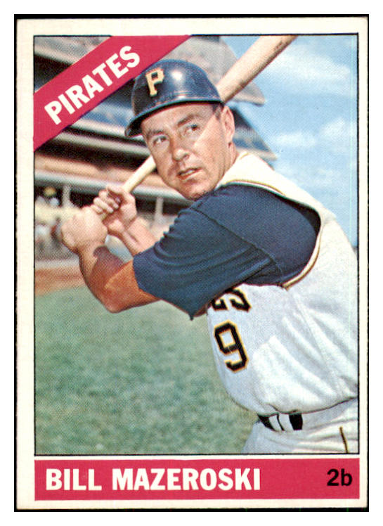 1966 Topps Baseball #210 Bill Mazeroski Pirates NR-MT 441274