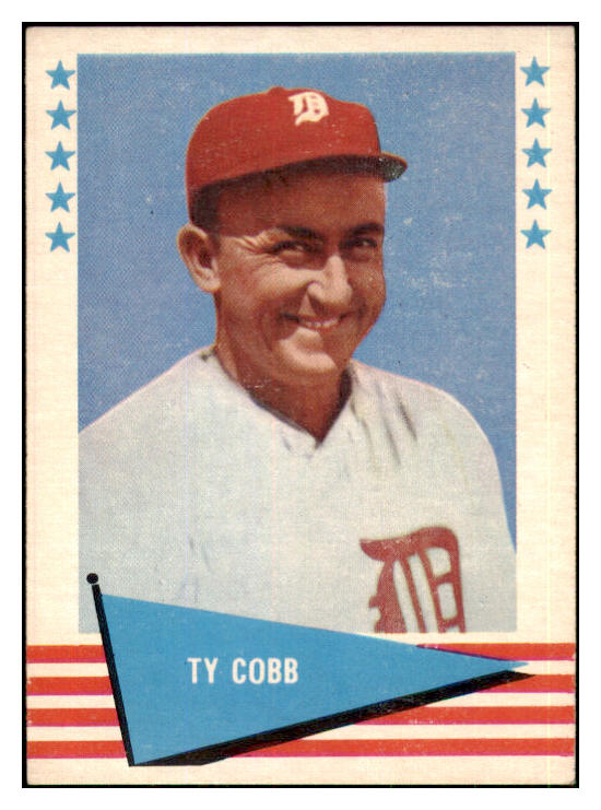 1961 Fleer Baseball #014 Ty Cobb Tigers EX-MT 441283