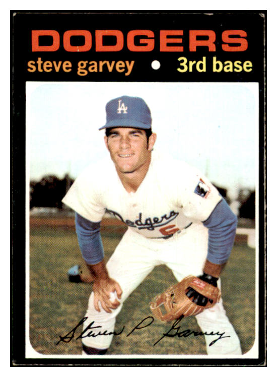 1971 Topps Baseball #341 Steve Garvey Dodgers VG-EX 441322