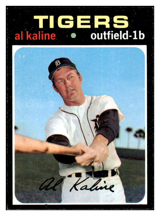 1971 Topps Baseball #180 Al Kaline Tigers EX-MT 441324