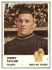 1961 Fleer Football #089 Jim Taylor Packers EX-MT 441360