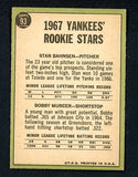 1967 Topps Baseball #093 Bobby Murcer Yankees NR-MT 441364