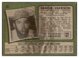 1971 Topps Baseball #020 Reggie Jackson A's VG-EX 441376