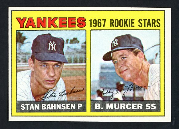 1967 Topps Baseball #093 Bobby Murcer Yankees NR-MT 441442