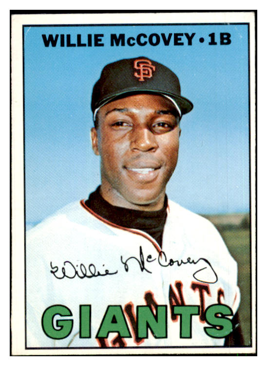 1967 Topps Baseball #480 Willie McCovey Giants EX+/EX-MT 441457