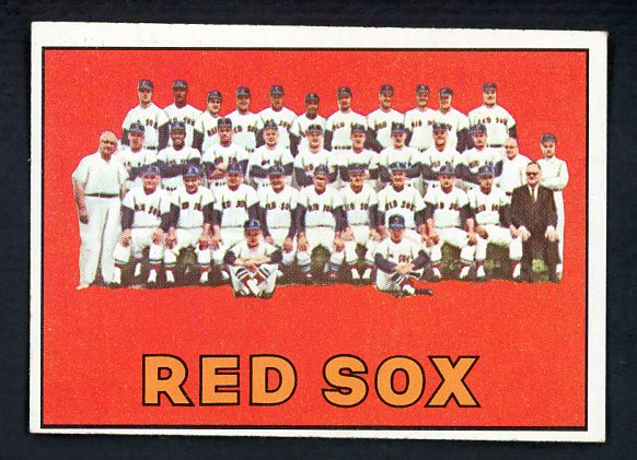 1967 Topps Baseball #604 Boston Red Sox Team EX-MT 441476