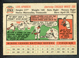 1956 Topps Baseball #292 Luis Aparicio White Sox EX-MT/NR-MT 441478