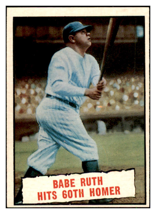 1961 Topps Baseball #401 Babe Ruth Yankees NR-MT 441517 Kit Young Cards