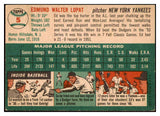1954 Topps Baseball #005 Eddie Lopat Yankees EX-MT 441622