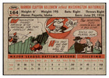 1956 Topps Baseball #164 Harmon Killebrew Senators EX-MT Gray 441640