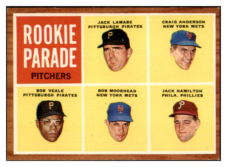 1962 Topps Baseball #593 Bob Veale Pirates NR-MT 441657