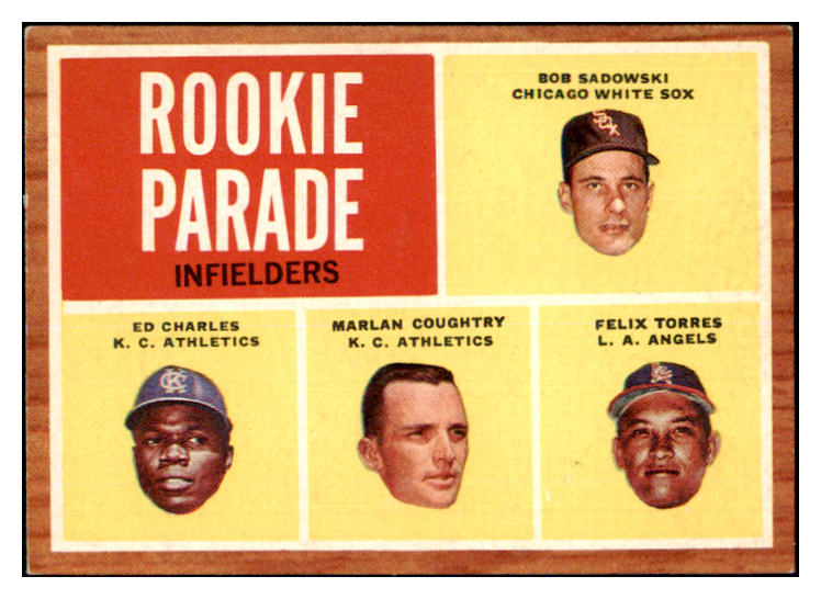 1962 Topps Baseball #595 Ed Charles A's EX-MT 441658