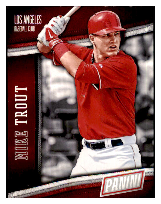 2014 Panini National #001 Mike Trout Angels 441680