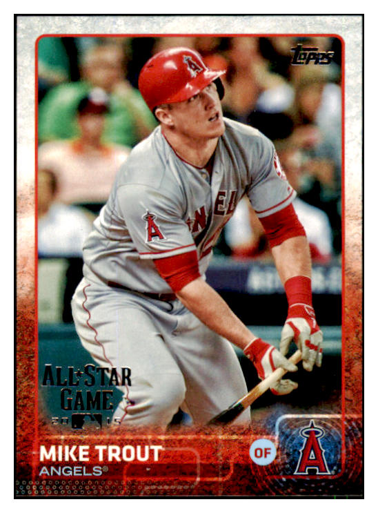 2015 Topps All Star #AS-3 Mike Trout Angels 441692