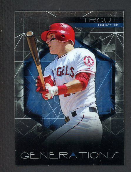 2015 Topps Finest Generations #FG-43 Mike Trout Angels 441693