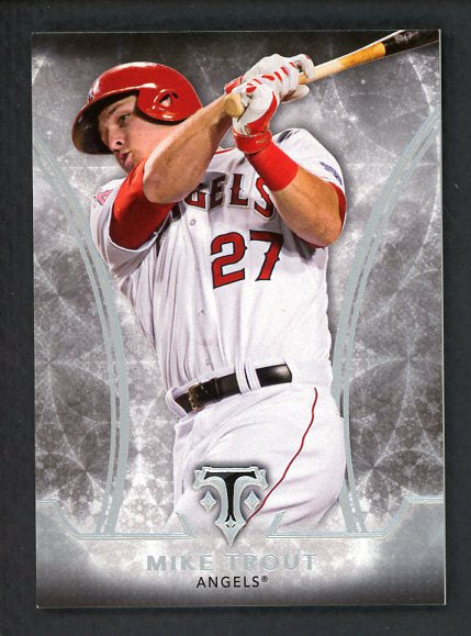 2015 Topps Triple Threads #064 Mike Trout Angels 441695