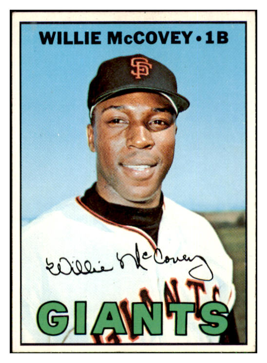 1967 Topps Baseball #480 Willie McCovey Giants NR-MT 441937