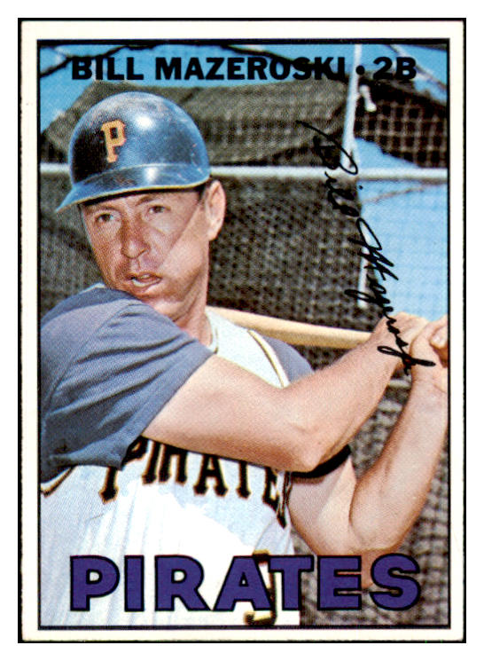 1967 Topps Baseball #510 Bill Mazeroski Pirates EX-MT/NR-MT 441940