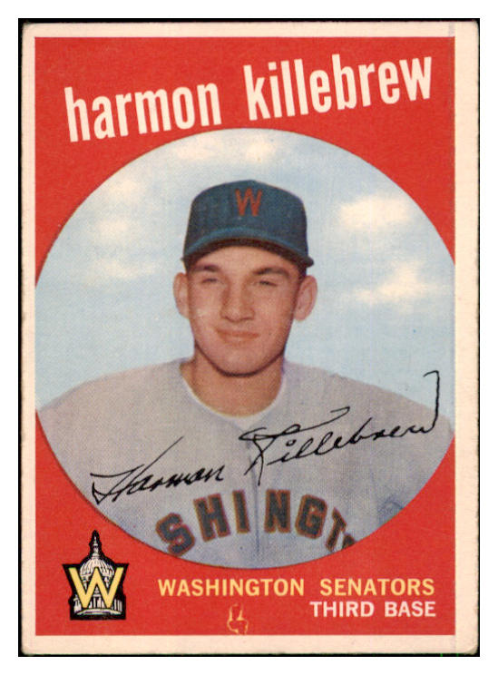 1959 Topps Baseball #515 Harmon Killebrew Senators VG-EX 441960