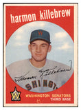 1959 Topps Baseball #515 Harmon Killebrew Senators VG-EX 441960