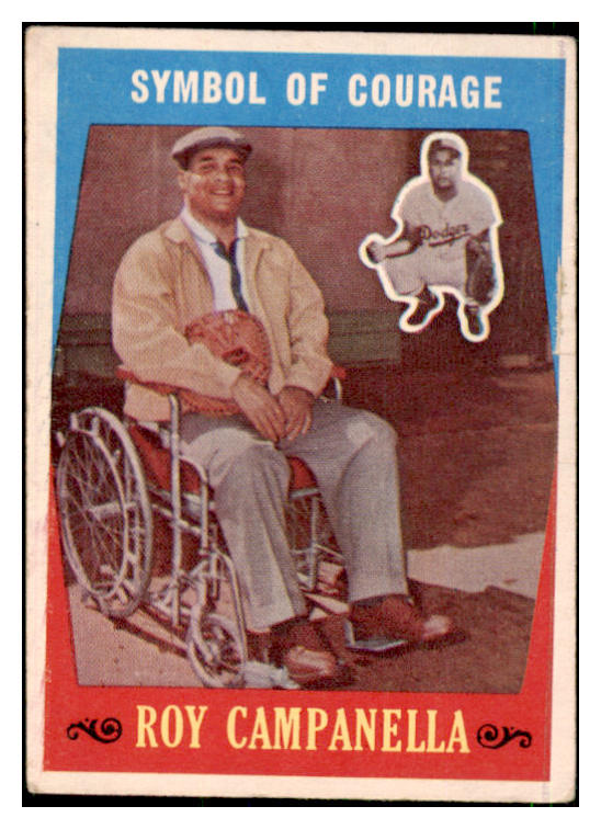 1959 Topps Baseball #550 Roy Campanella Dodgers VG-EX 441962