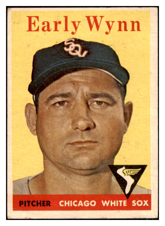 1958 Topps Baseball #100 Early Wynn White Sox VG-EX 441972