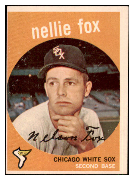 1959 Topps Baseball #030 Nellie Fox White Sox VG-EX 441986