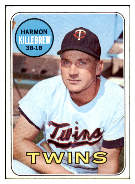 1969 Topps Baseball #375 Harmon Killebrew Twins EX-MT 442000