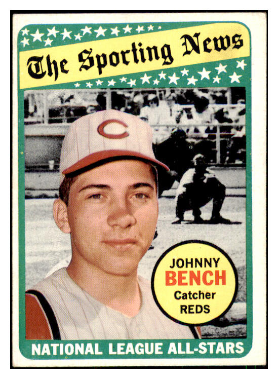 1969 Topps Baseball #430 Johnny Bench A.S. Reds EX+/EX-MT 442001