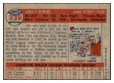 1957 Topps Baseball #338 Jim Bunning Tigers EX-MT oc 442070